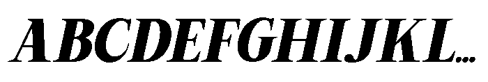 RCL Arviel Italic Bold Italic Font UPPERCASE