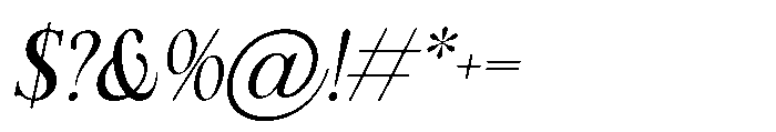RCL Arviel Italic Italic Font OTHER CHARS