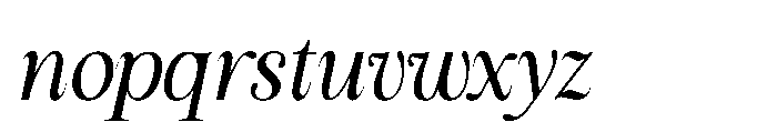 RCL Arviel Italic Italic Font LOWERCASE