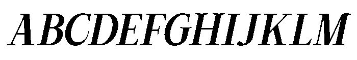 RCL Arviel Italic Medium Italic Font UPPERCASE
