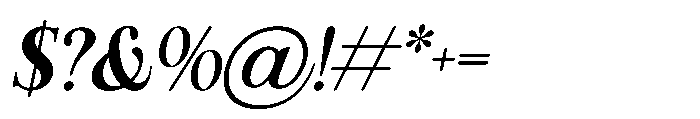 RCL Arviel Italic Semi Bold Italic Font OTHER CHARS