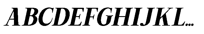 RCL Arviel Italic Semi Bold Italic Font UPPERCASE