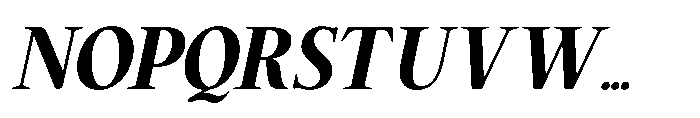 RCL Arviel Italic Semi Bold Italic Font UPPERCASE