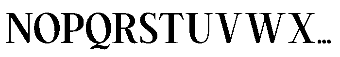 RCL Arviel Medium Font UPPERCASE
