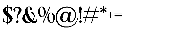 RCL Arviel Semi Bold Font OTHER CHARS