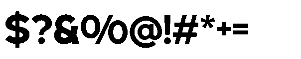 RCL Back One Bold Font OTHER CHARS