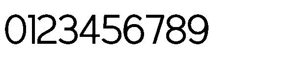 RCL Back One Extra Light Font OTHER CHARS