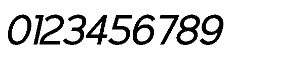 RCL Back One Light Italic Font OTHER CHARS