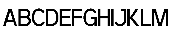RCL Back One Light Font UPPERCASE