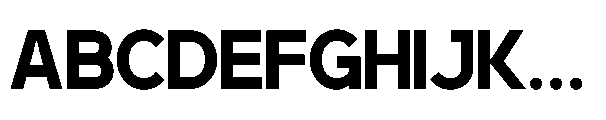 RCL Back One Semi Bold Font UPPERCASE