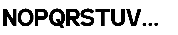 RCL Back One Semi Bold Font UPPERCASE