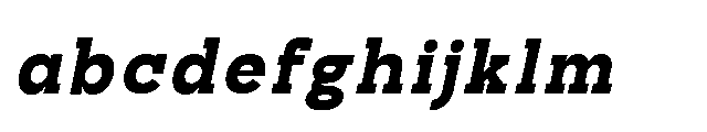 RCL Bricko Bold Italic FONT