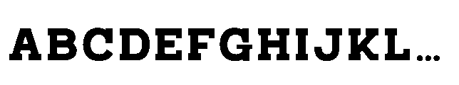 RCL Bricko Bold Font UPPERCASE