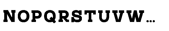 RCL Bricko Bold Font UPPERCASE