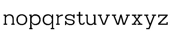 RCL Bricko Light Font LOWERCASE