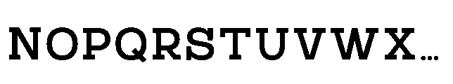 RCL Bricko Medium Font UPPERCASE