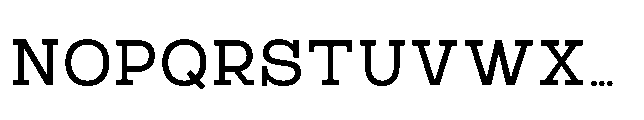 RCL Bricko Regular Font UPPERCASE