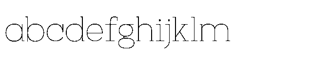 RCL Bricko Thin FONT