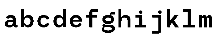 RCL Monoskrn Semi Bold FONT