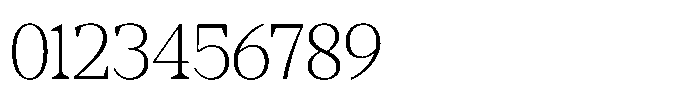 RCL Morland Extra Light Font OTHER CHARS