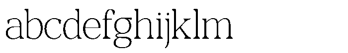 RCL Morland Extra Light FONT