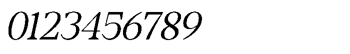 RCL Morland Italic Font OTHER CHARS