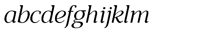 RCL Morland Italic FONT