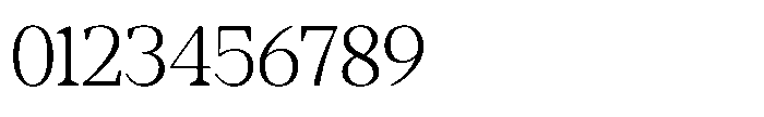 RCL Morland Light Font OTHER CHARS