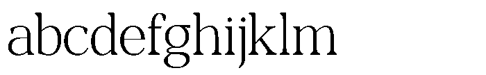 RCL Morland Light FONT