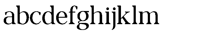 RCL Morland Medium FONT