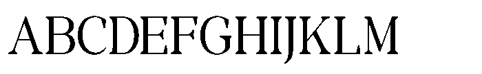 RCL Morland Regular Font UPPERCASE