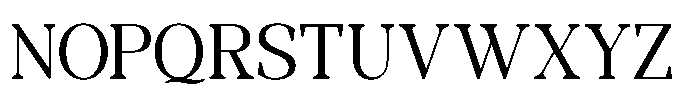 RCL Morland Regular Font UPPERCASE