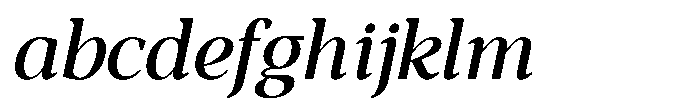 RCL Morland Semi Bold Italic FONT