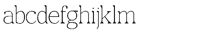 RCL Morland Thin FONT
