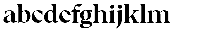 RCL Prime Serif Bold FONT