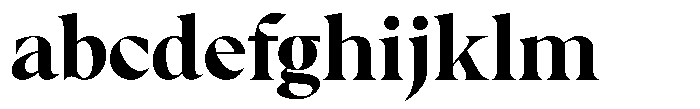 RCL Prime Serif Extra Bold FONT