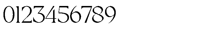 RCL Prime Serif Extra Light Font OTHER CHARS