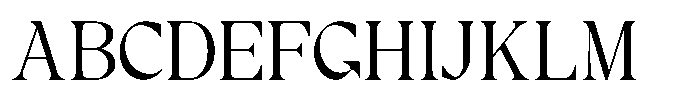RCL Prime Serif Light Font UPPERCASE