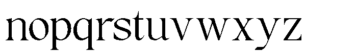 RCL Prime Serif Light Font LOWERCASE
