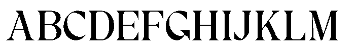 RCL Prime Serif Medium Font UPPERCASE