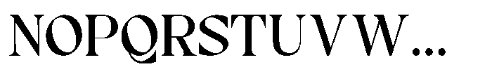 RCL Prime Serif Medium Font UPPERCASE