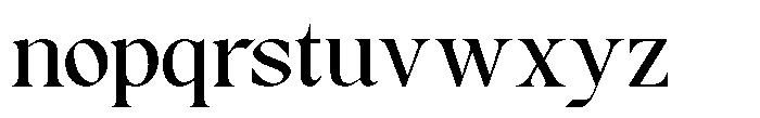 RCL Prime Serif Medium Font LOWERCASE