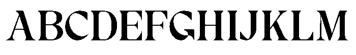 RCL Prime Serif Semi Bold Font UPPERCASE