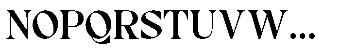 RCL Prime Serif Semi Bold Font UPPERCASE