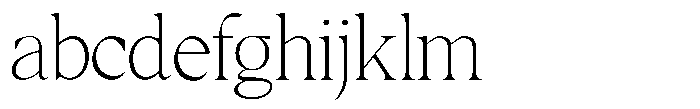 RCL Prime Serif Thin FONT