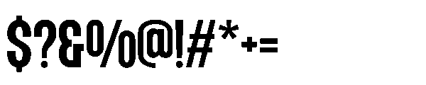 RCL Quros Bold Font OTHER CHARS