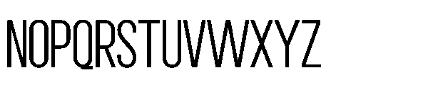 RCL Quros Extra Light Font UPPERCASE