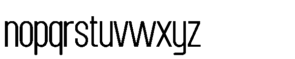 RCL Quros Extra Light Font LOWERCASE