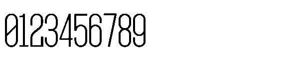 RCL Quros Thin Font OTHER CHARS