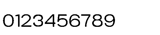 RCL Sendigo Expanded Font OTHER CHARS